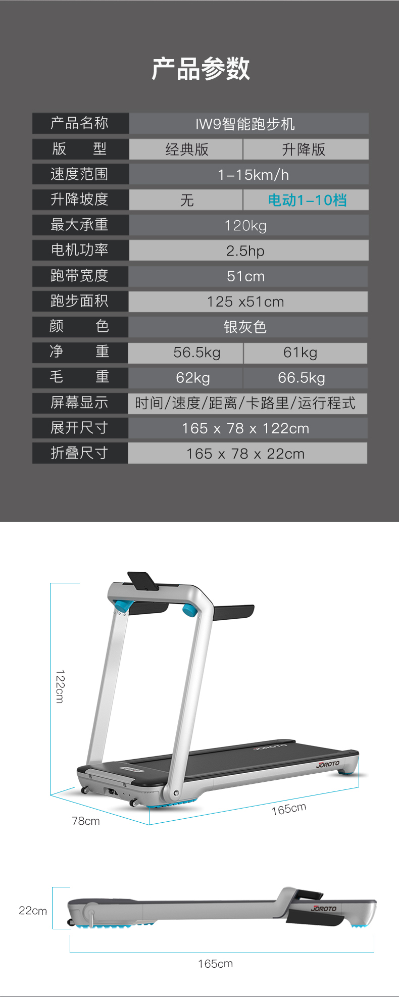 美国蜜桃AV网站入口-IW9标准版家用静音跑步机(图12)